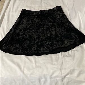 Forever 21 Black Mini Skater Skirt for Night Out